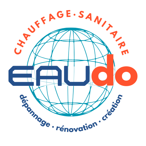 Logo EAUdo, chauffage et sanitaire